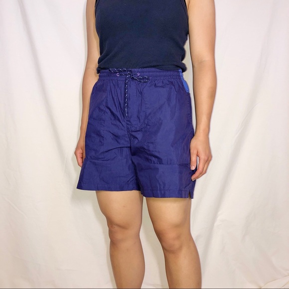 J Crew Nylon Purple Climbing Shorts Size S - Picture 2 of 5